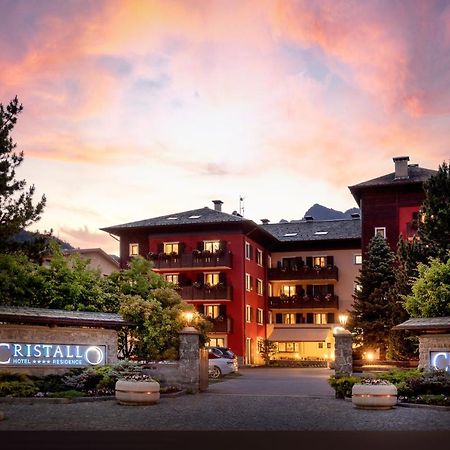 Hotel Cristallo Bormio Bagian luar foto